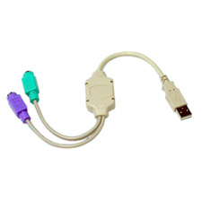 Gefen ADA-USB-PS2 USB to PS2 Adapter