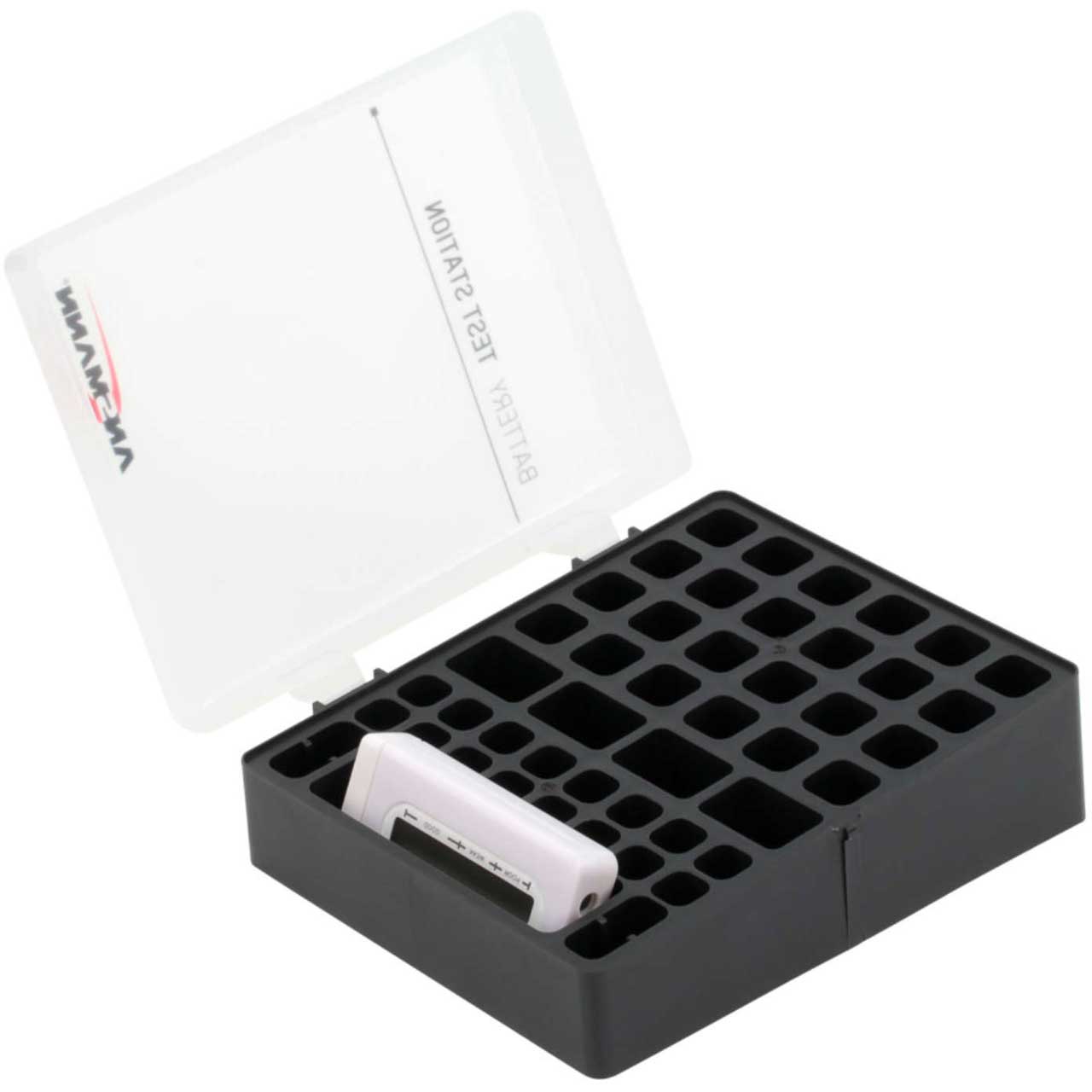 Ansmann 1900-0041 Battery Storage Box 48 with Tester 1900-0041