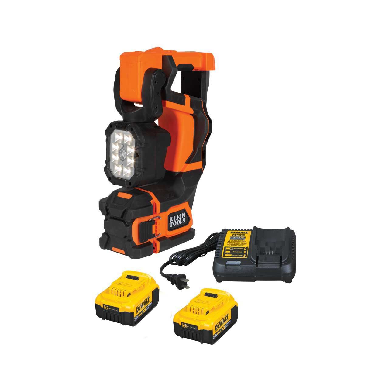 Klein Tools BAT20UBL1 Cordless Li-Ion Utility LED Work Light Kit BAT20UBL1