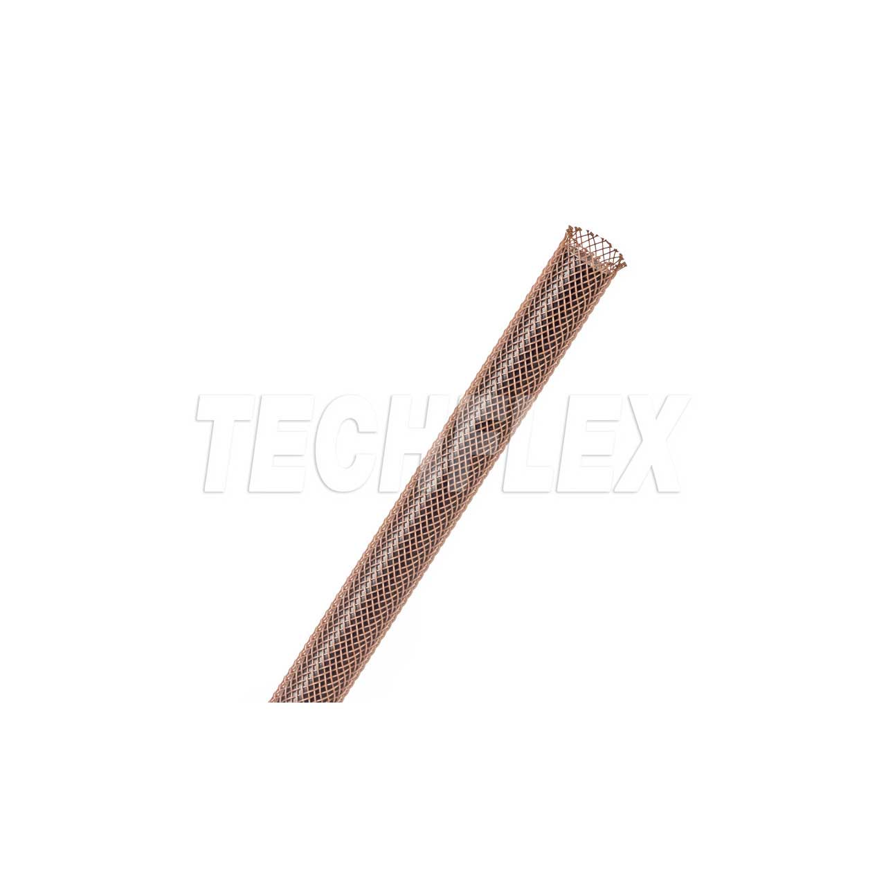 Techflex PTN0.25 1/8 Inch / 7/16 Inch Expandable Tubing - 1000 Foot Roll - Brown PTN0.25BR 1000FT