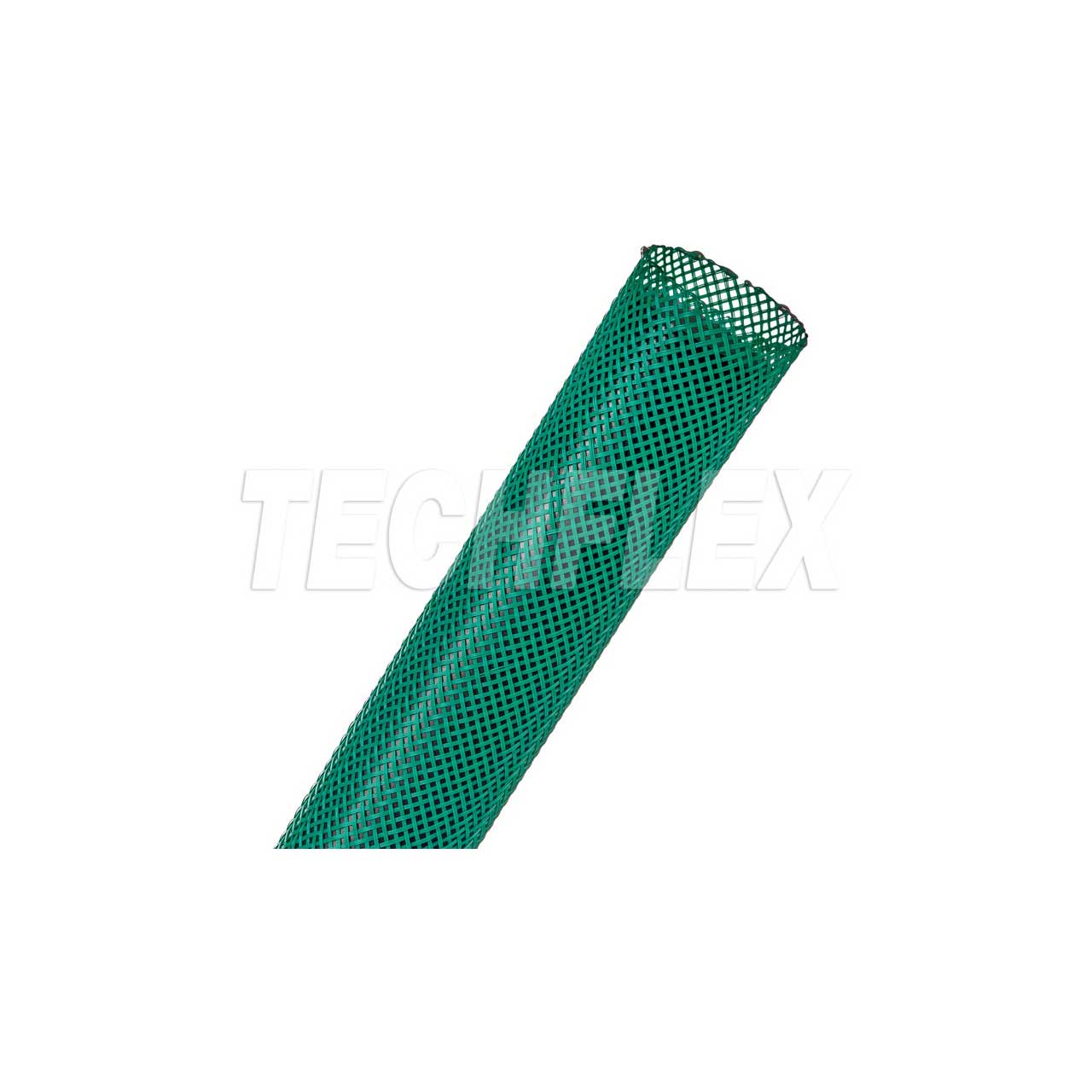Techflex PTN1.00GN General Purpose Expandable Braided Cable Sleeving - 1 Inch - Green - 250 Foot PTN1.00GN 250