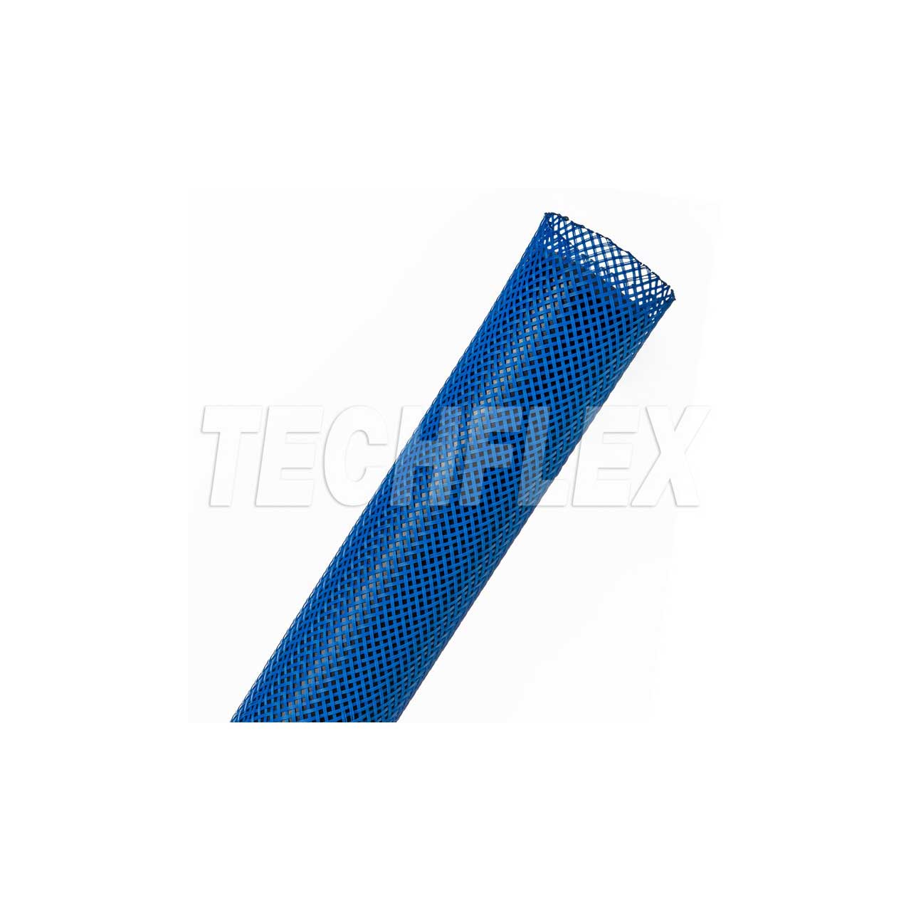 Techflex PTN1.00NB General Purpose Expandable Braided Cable Sleeving - 1 Inch - Neon Blue - 250 Foot PTN1.00NB 250 FOOT