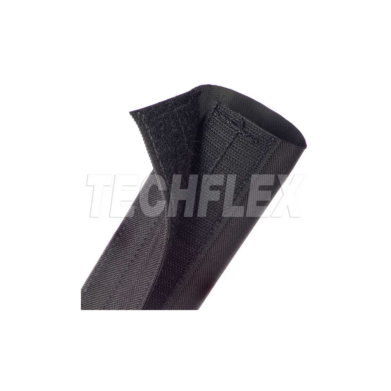 Techflex PWN6.00 6-Inch VersaWraptor Flexible Cable Sleeve - Black - 25 Foot TFX-PWN600-25-BK