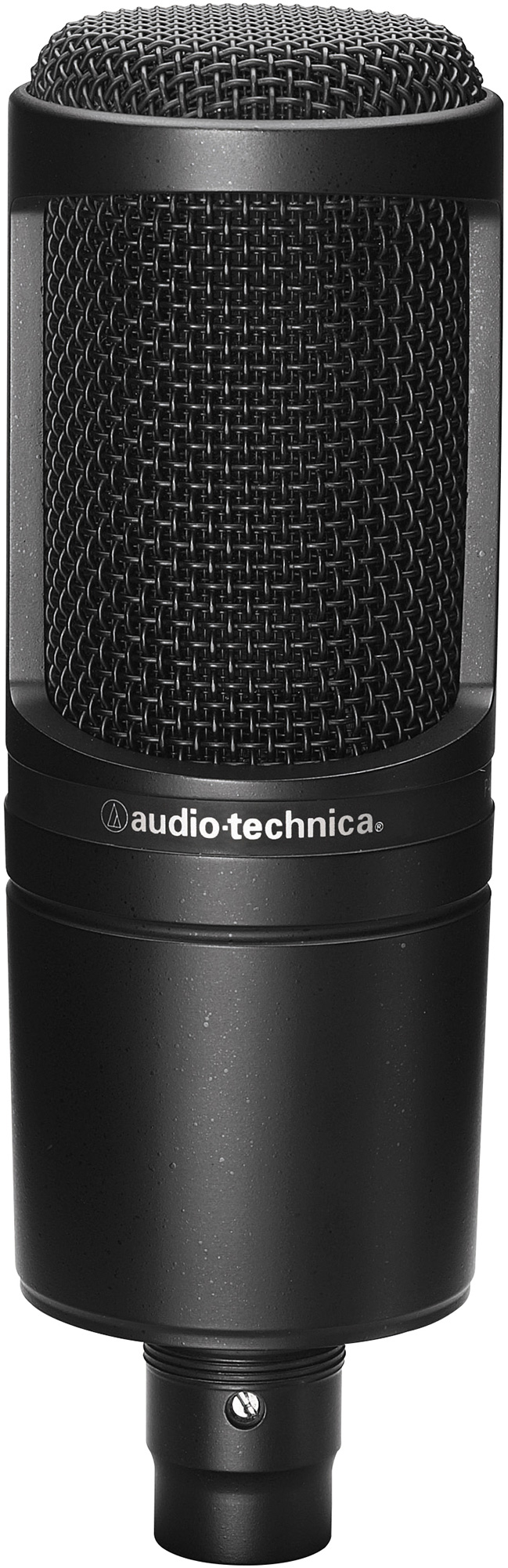 AudioTechnica AT2020 Cardioid Condenser Microphone with Stand Mount