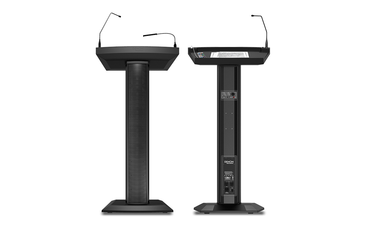 Denon Professional LECTERN ACTIVE Amplified Lectern with Builtin