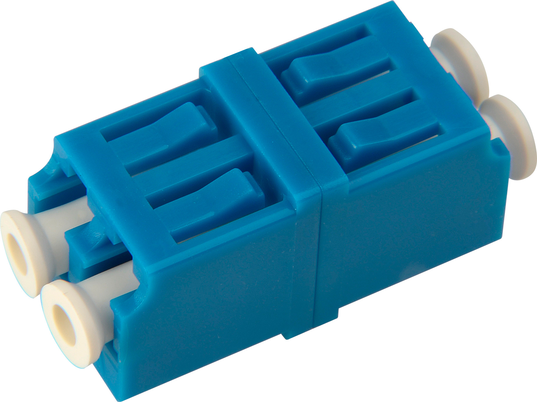 Single Mode Adapters 100 Pack LC/UPC Duplex Singlemode Fiber Optic ...