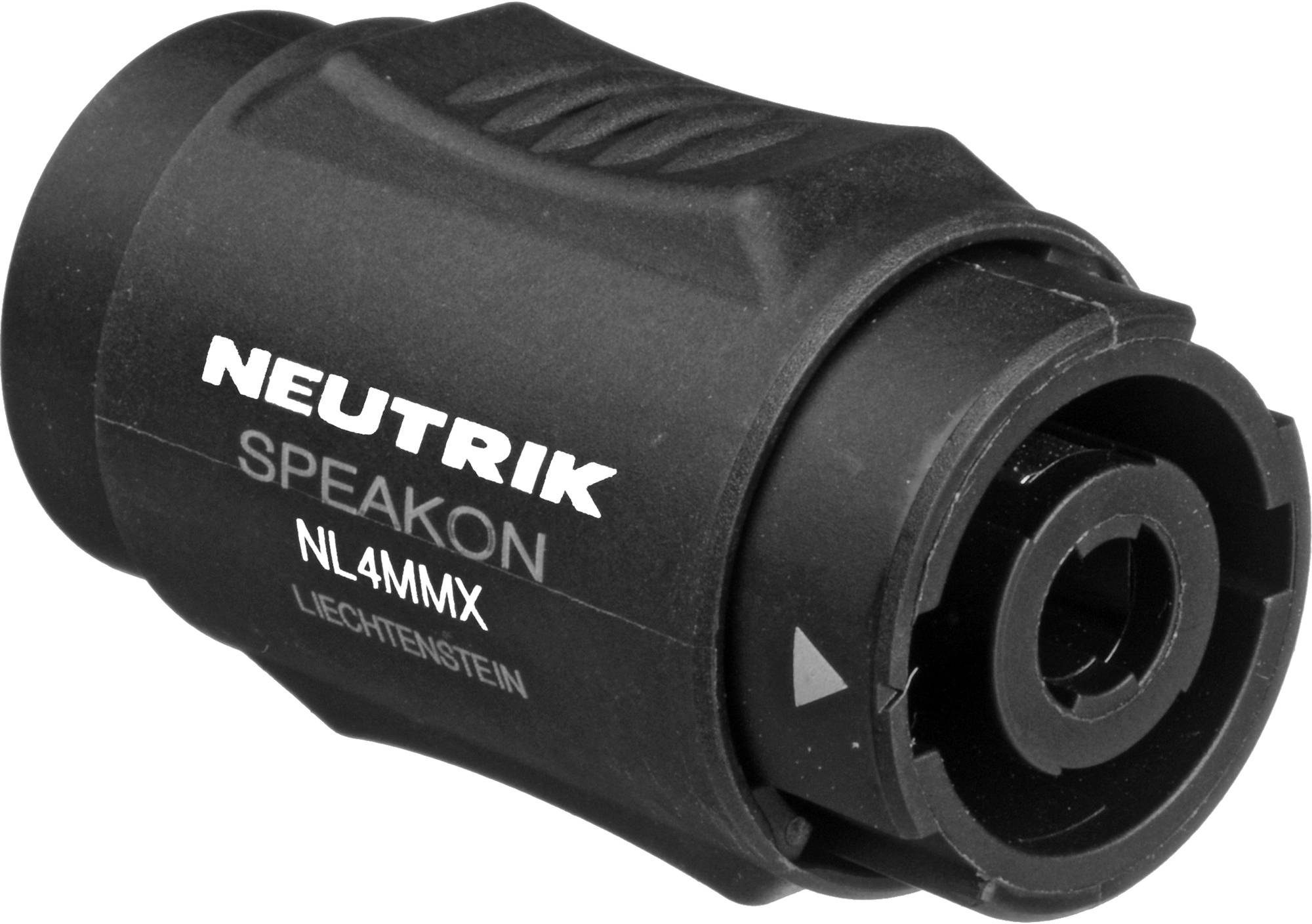 Neutrik NL4MMX Lockable 4 Pole speakON Male to 4 Pole speakON Male ...