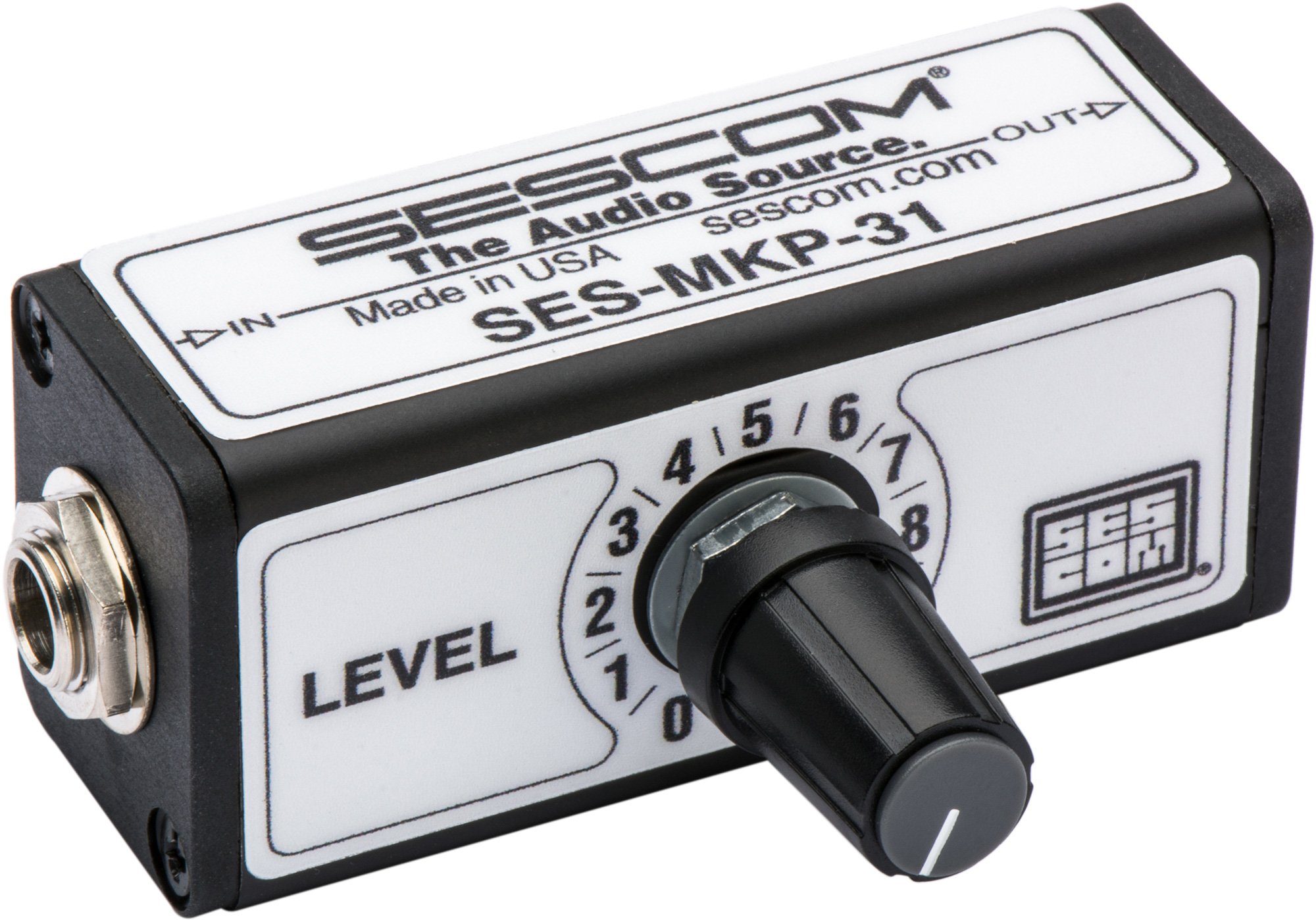 SESMKP31 Single Channel Inline Balanced Audio Level Control
