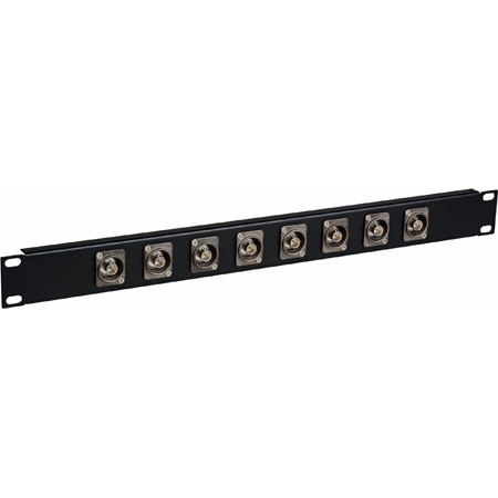 My Custom Shop 8XUHD-BNCR 8-Port 4K/8K 12G-SDI Feed-Through BNC Patch Panel - 1RU