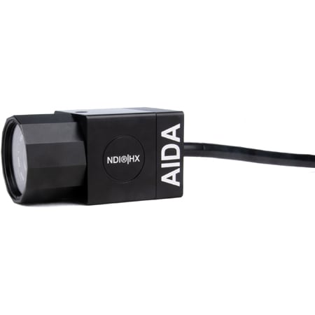 AIDA Imaging AIDA-HD-NDI-IP67 FullHD NDI-HX / IP Weatherproof POV Camera with 1/3in Progressive Scan CMOS Sensor