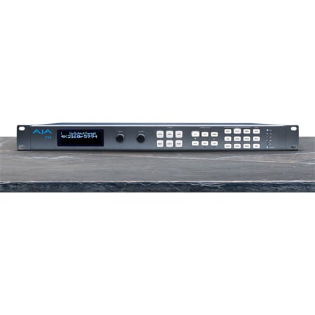 AJA FS4 4-Channel 2K/HD/SD or 1-Channel 4K/UltraHD Frame Synchronizer and Up/Down Cross-Converter