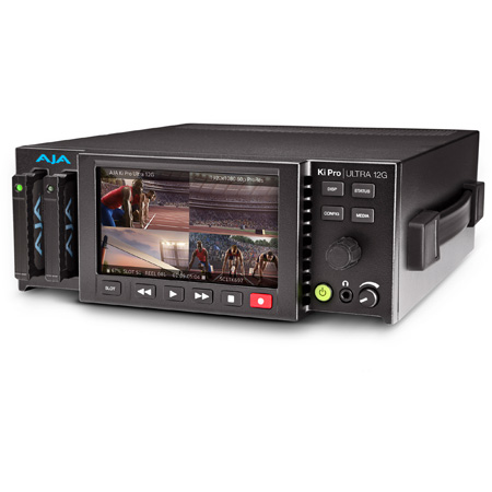 AJA Ki Pro Ultra 12G-SDI 4K/UHD/HD Multi-Channel HD Recorder & Player
