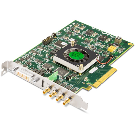 AJA KONA-4-R0-S01 4K/2K/3G/Dual Link/HD/SD 10-Bit PCIE Card with HDMI 1.4A Output - With Bracket & Cables