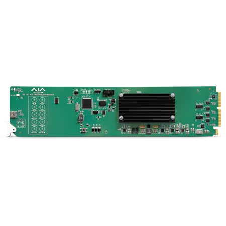 AJA OG-12G-AM openGear 12G-SDI AES/EBU Embedder/Disembedder w/ Rear Module