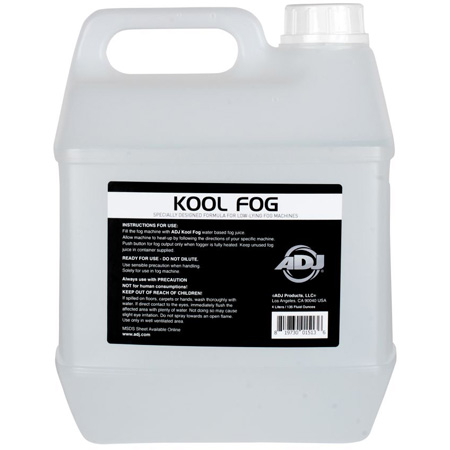 ADJ KOOL FOG 1 Gallon Low-Lying Fog Juice for Mister Kool and Mister Kool II