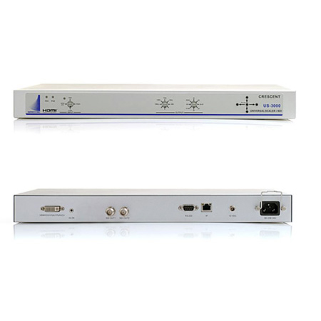Apantac US-3000 Universal Scaler - Accepts HDMI/DVI/VGA/YPbPr/CV & Outputs SDI