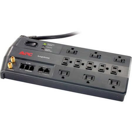 APC P11VNT3 SurgeArrest 11 Outlet w/ Phone (Splitter) Coax & Ethernet Protection