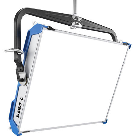 ARRI L0.0016325 SkyPanel S360-C Blue/Silver S360 PSU with Super Clamp Adapter Standard Diffusion Panel