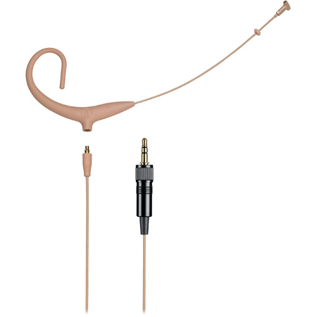 Audio-Technica BP894xcLM3-TH MicroSet Cardioid Condenser Headworn Wireless Mic - Detach Cable w/ cLM3 Connector - Beige