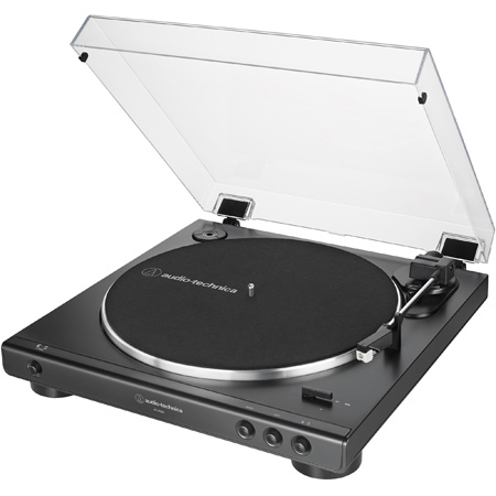 Audio-Technica AT-LP60X-BK Fully Automatic Belt-Drive Turntable - Black
