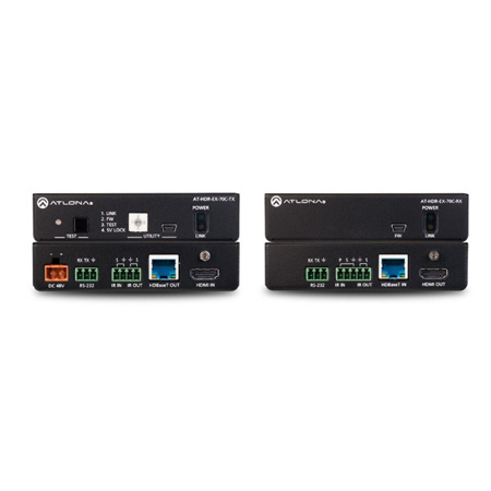 Atlona AT-HDR-EX-70C-KIT 4K HDR HDMI Over HDBaseT Transmitter/Receiver with Control and PoE