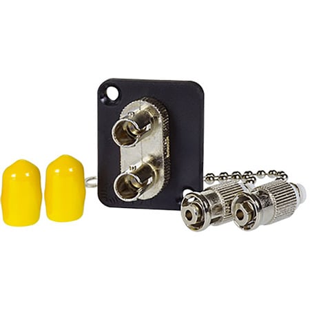 AVP UMF-SMD-ST-DC Maxxum ST Singlemode Duplex Fiber Optic Mount Feedthru - Adapter Plate(s) &/or Hardware MIS Color-Code