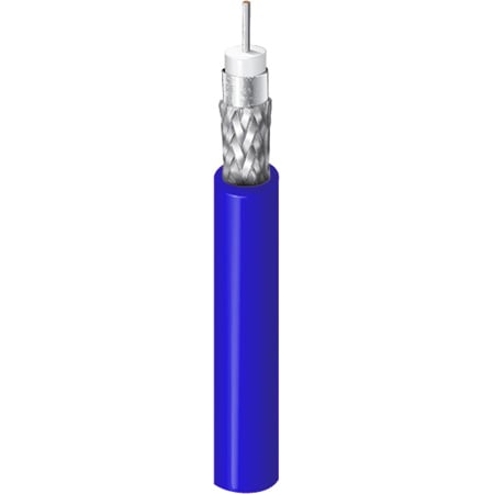 Belden 1505A RG59/20 3G-SDI Digital Coaxial Cable - Blue - 1000 Foot