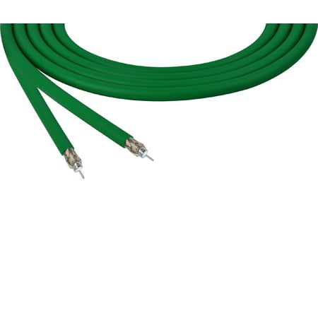 Belden 4694R CMR Rated 12G-SDI 75 Ohm 4K UHD RG-6 Coax Video Cable 18 AWG - Military Green - Per Foot