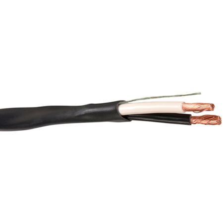 Belden BL-5000UP CL3 High Flex High Strand Copper Unshielded Commercial Audio Cable 2x12AWG - Black - Per Ft.
