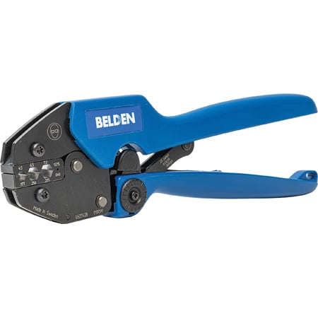 Belden BB3PHCT HD Brilliance Three-Piece Hex Crimp Connector Tool