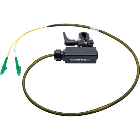 Camplex BLACKJACK-OP9 opticalCON DUO APC to Duplex (2) LC/APC Breakout Adapter - Single Mode with Clamp