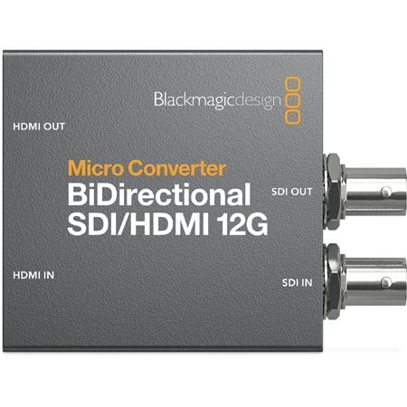 Blackmagic Design CONVBDC/SDI/HDMI12G Micro Converter BiDirect SDI/HDMI 12G without Power Supply