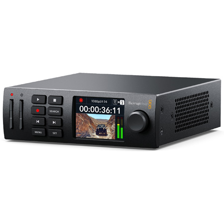 Blackmagic Design HYPERD/ST/DAHM HyperDeck Studio HD Mini 1080p60 Recorder with USB-C & Time Code Generator