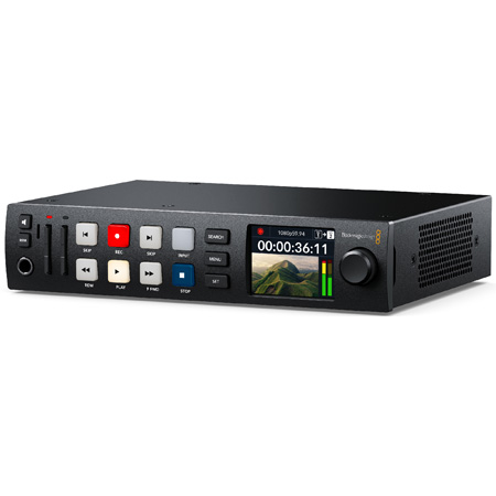 Blackmagic Design HYPERD/ST/DCHP HyperDeck Studio HD Plus Half-rack 2160p30 Recorder - 6G SDI & USB-C