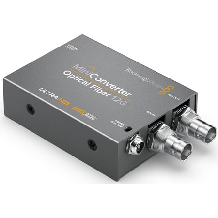 Blackmagic Design CONVMOF12G Mini Converter Optical Fiber 12G - Bi-Directional SDI
