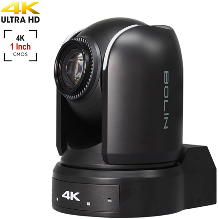 Bolin Technology BC-9-4K12S-S6MN/B 4K PTZ Camera with 1 Inch CMOS Sensor - Black