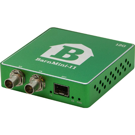 Barnfind BARNMINI-11 12G BNC Transmitter Receiver with Open SFP Port