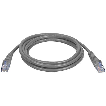 Connectronics CAT5e Snagless Molded 350MHz UTP Patch Cable - 50 Foot - Gray