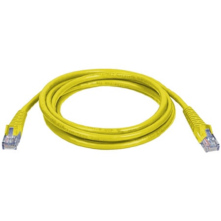 Connectronics CAT5e Snagless Molded 350MHz UTP Patch Cable - 5 Foot - Yellow