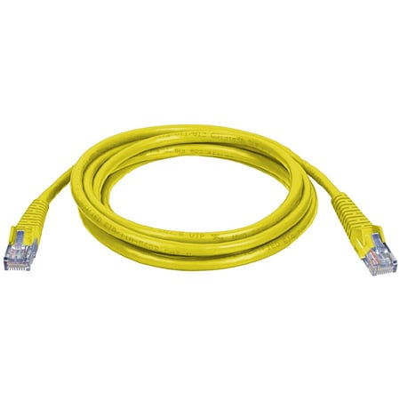 Connectronics CAT5e Snagless Molded 350MHz UTP Patch Cable - 7 Foot - Yellow