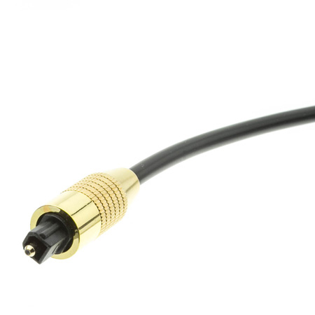 10TT-40112 Premium Grade Digital Audio Toslink Fiber Optic Cable - 12 foot