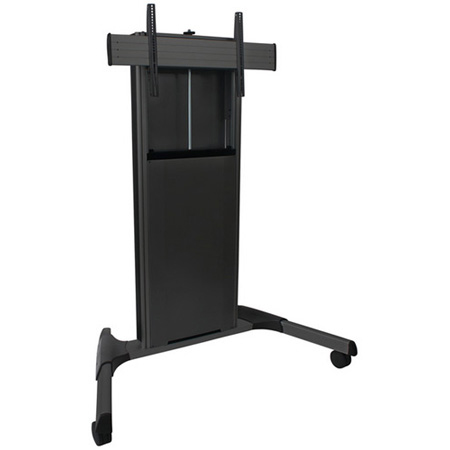 Chief Fusion Ultrawide X-Large Height Adjustable Mobile TV Cart - Black