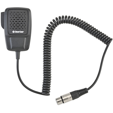 Clear-Com PT-8-X4 Compact Hand-Held Dynamic Microphone w/ 50-16kHz Frequency Response