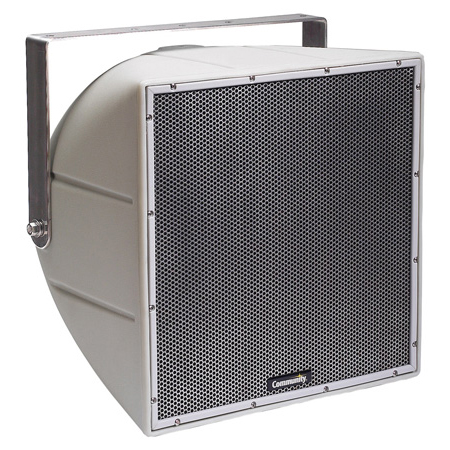 Community R.5COAX66 2-Way Coaxial 12-Inch Grey 60x60 Weather-Resistant Full-Range Loudspeaker