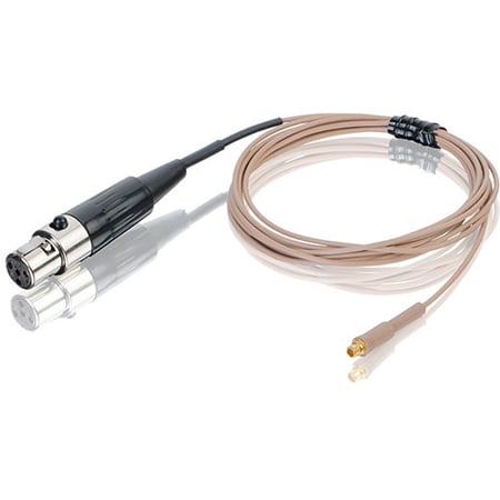 Countryman E6CABLEC2AB E6 Series Reinforced Earset Cable for Audix with TA3F - Cocoa