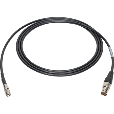 Laird DIN1855-BF-1 3G SDI DIN 1.0/2.3 to BNC-F Video Adapter Cable w/ Belden 1855A - 1 Foot