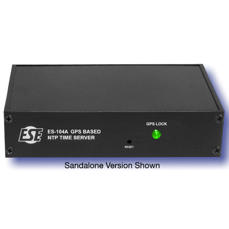 ESE ES-104A GPS Based NTP Time Server with Rack Mount Option