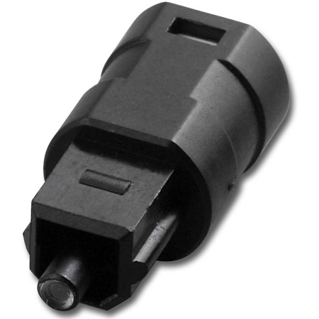 Connectronics Toslink Digital Optical Audio Plug to 3.5mm Jack Adaptor