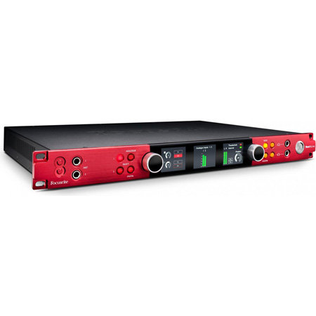Focusrite RED-8LINE 58-in / 64-out Thunderbolt 3 Audio Interface with 2 Red Evolution Mic Pres and Line-Level Digilink