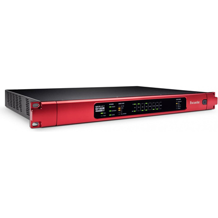 Focusrite AMS-REDNET-D16R-MKII 16 x 16 Digital Interface for Dante Networks w/ Channel Level Control for Inputs/Outputs